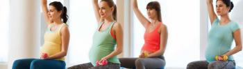 Clases grupales de Pilates en el embarazo - FisioClinics La Moraleja